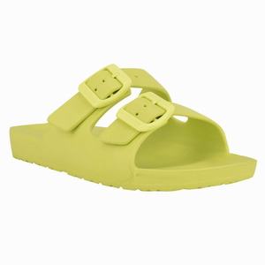 Nine West Splash Flat Slippers Geel Nederland | ZOE-918764